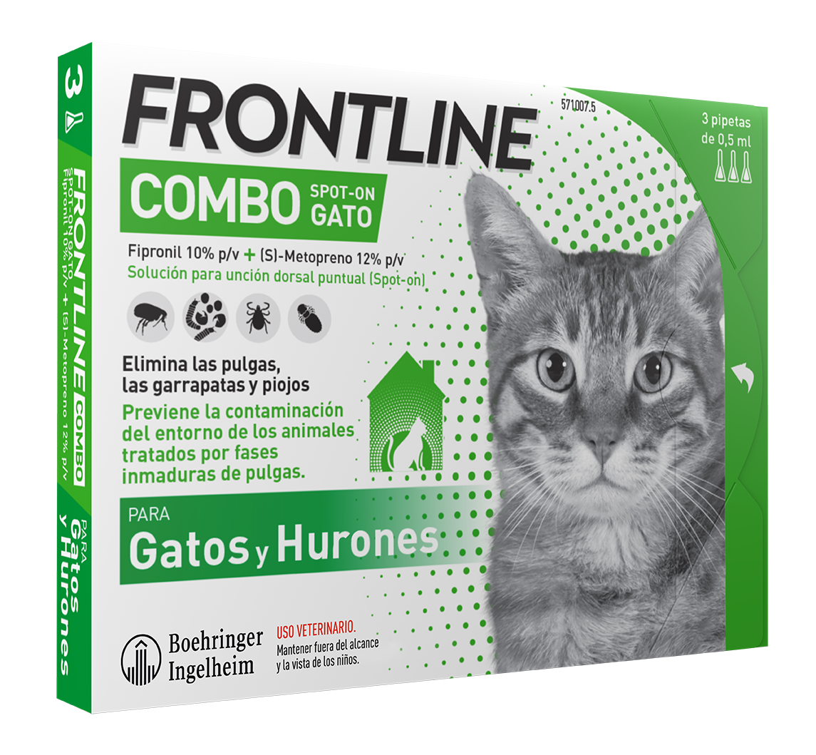 FRONTLINE COMBO 0.5 ML. GATOS X UND. Proseagro