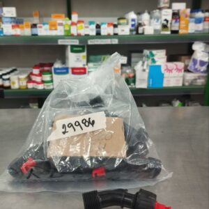 PICO ABANICO ROJO MACHO DM X UND.