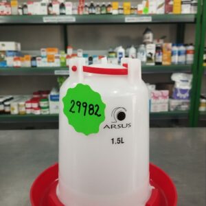 BEBEDERO PARA POLLOS CILINDRICO X 1.5 LT