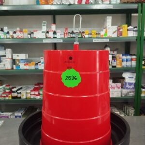 COMEDERO PARA POLLO CILINDRICO X 15 KG.