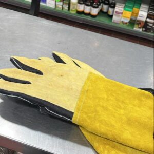 GUANTES CARNAZA PALMERO 12" X PAR.